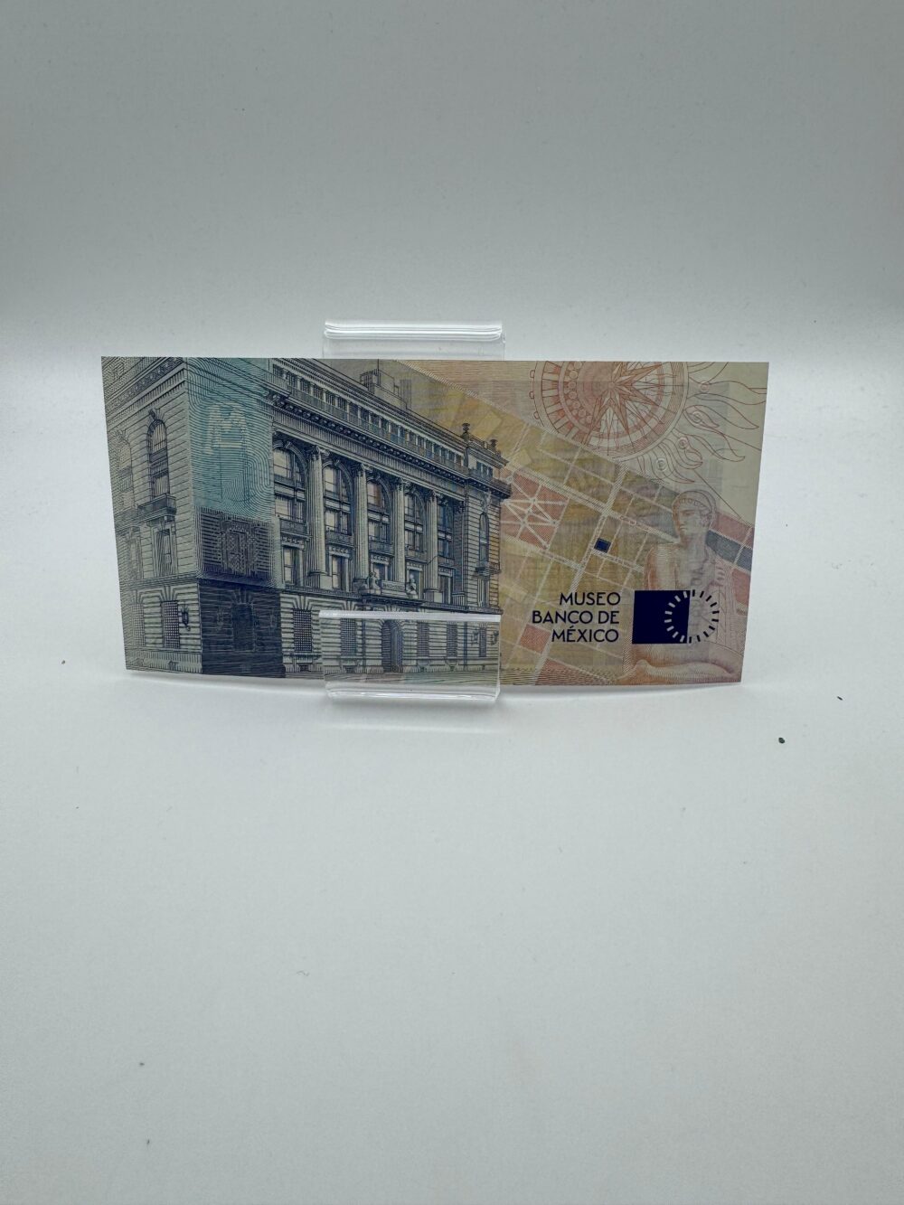 BILLETE COLECCIONABLE DEL MUSEO BANCO DE MÉXICO