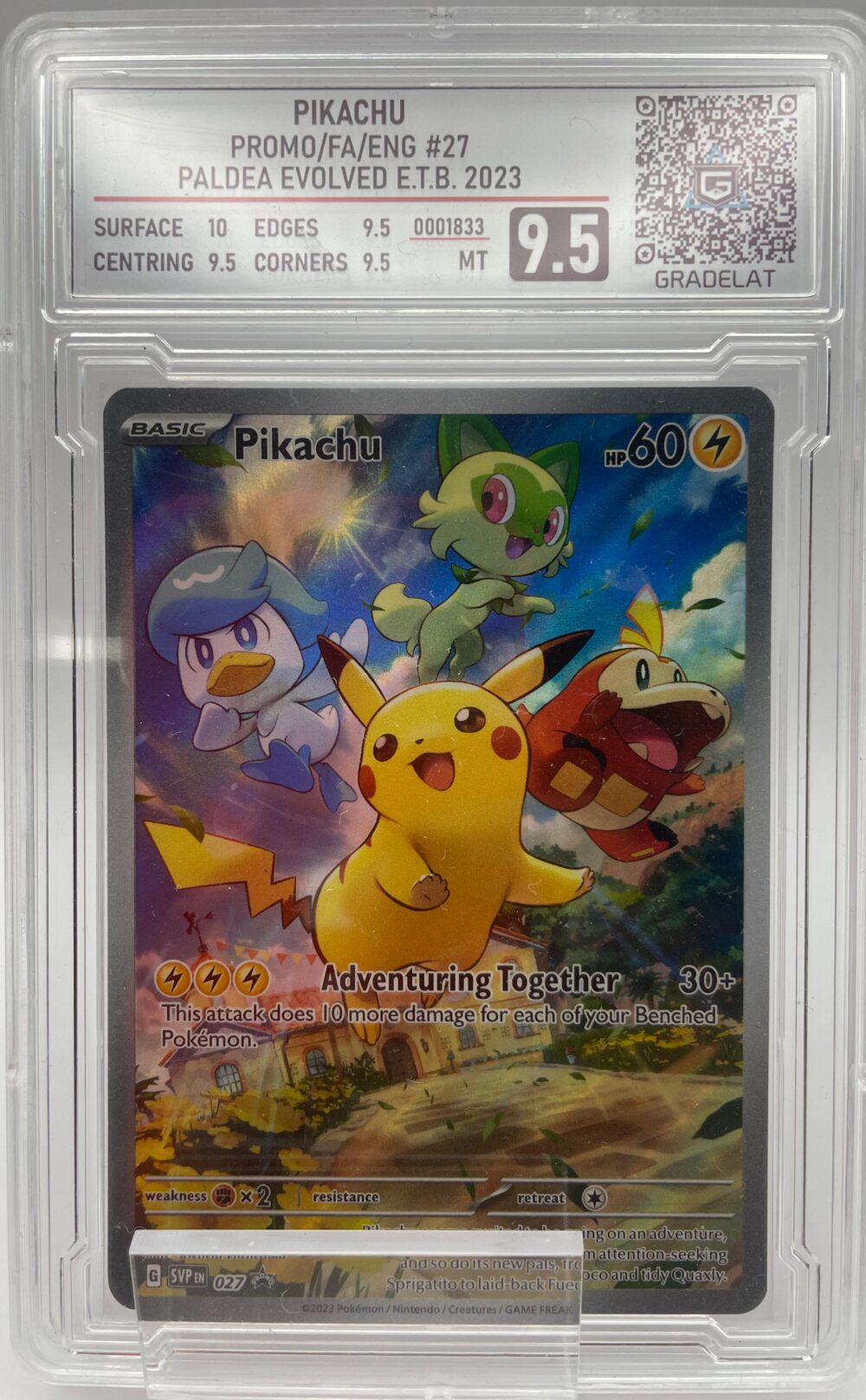 PIKACHU #27 - 9.5